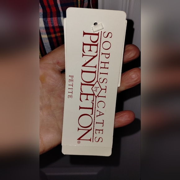 Vintage Pendleton Set Plaid Blazer and Short Set - Picture 14 of 16